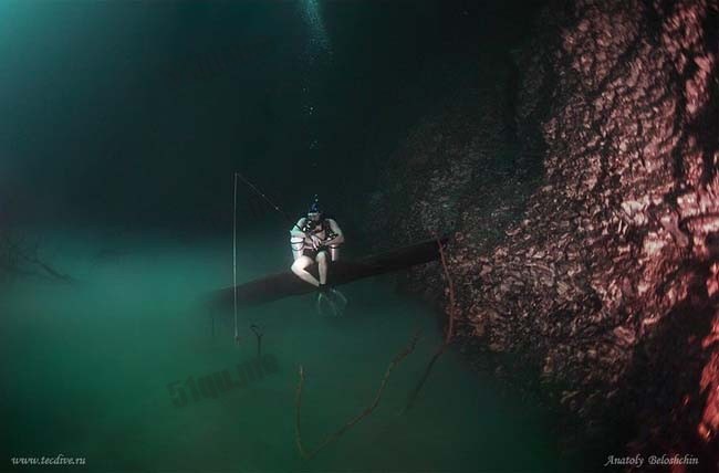 安吉利塔沼穴(Cenote Angelita)