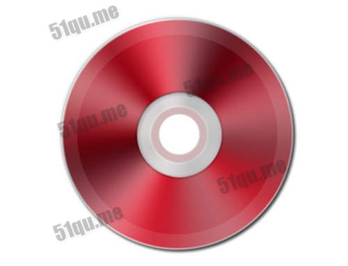 红色光碟片