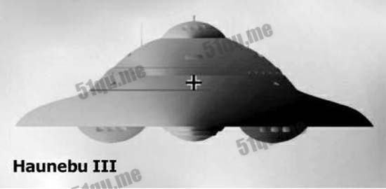 Haunebu III型纳粹ufo