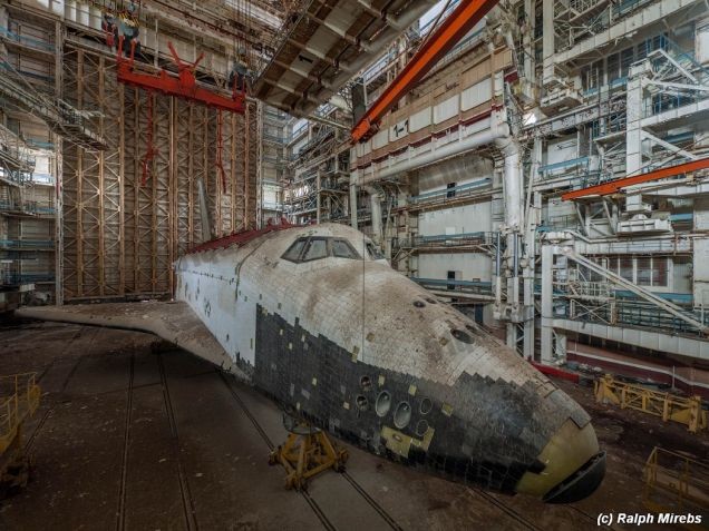 前苏联荒废的航天飞机项目