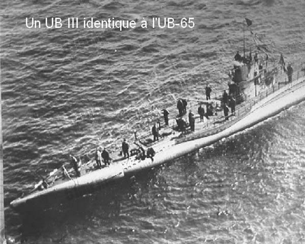 被诅咒的幽灵潜艇UB65