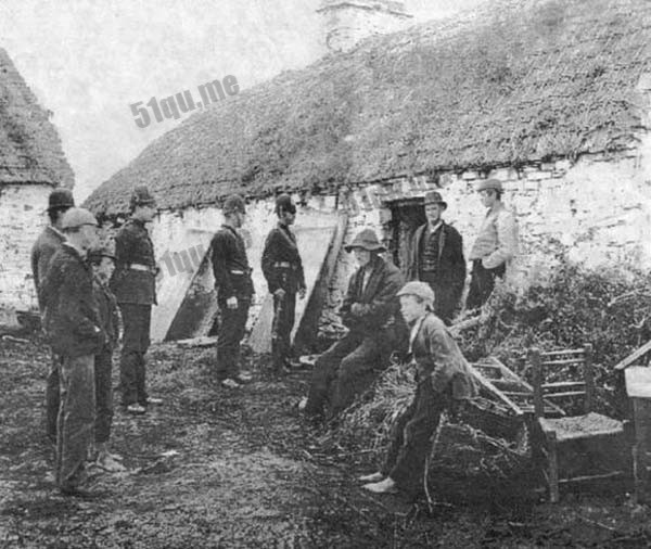 爱尔兰大饥荒1.5万人死亡，200万移民（irish famine）