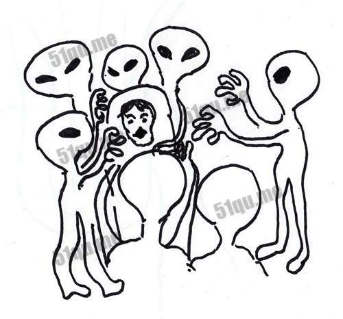 外星人绑架案受害者所画出的外星人们