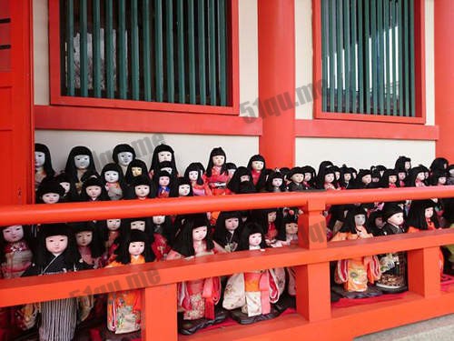 满是日本人形师的淡岛神社