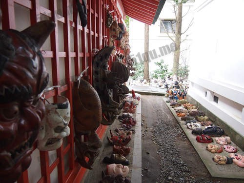 满是日本人形师的淡岛神社